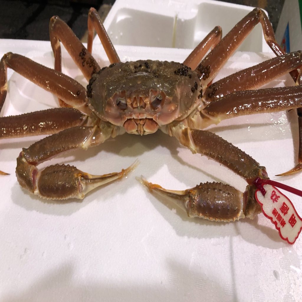 松葉ガニ 株式会社 埼玉県魚市場